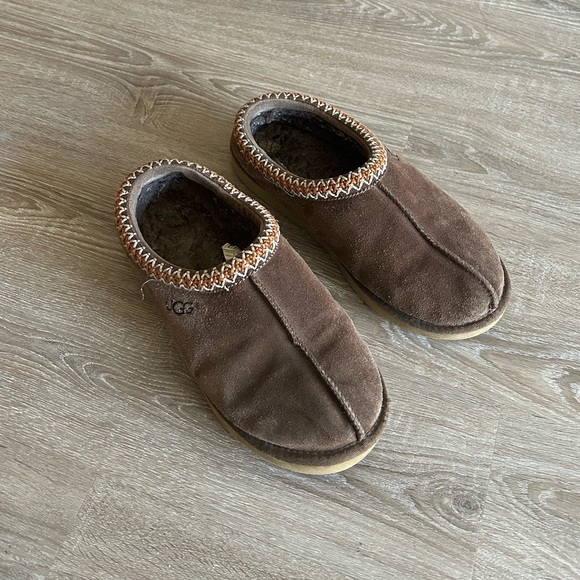 UGG Tasman Slippers in Chocolate - Picture 1 of 8